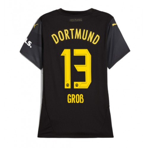 Dres Borussia Dortmund Pascal Gross #13 Gostujuci za Žensko 2024-25 Kratak Rukav